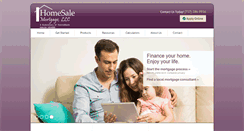 Desktop Screenshot of homesalemortgage.com